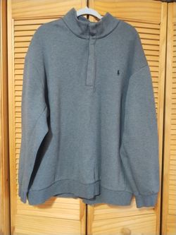 Men's Size 3 XB POLO Ralph Lauren snap pullover