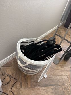 Black Fabric Hanger