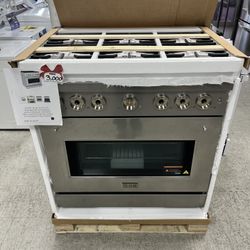 New Zline 36in. Gas Range With 6 Burner CookTop With Convection Gas Oven 