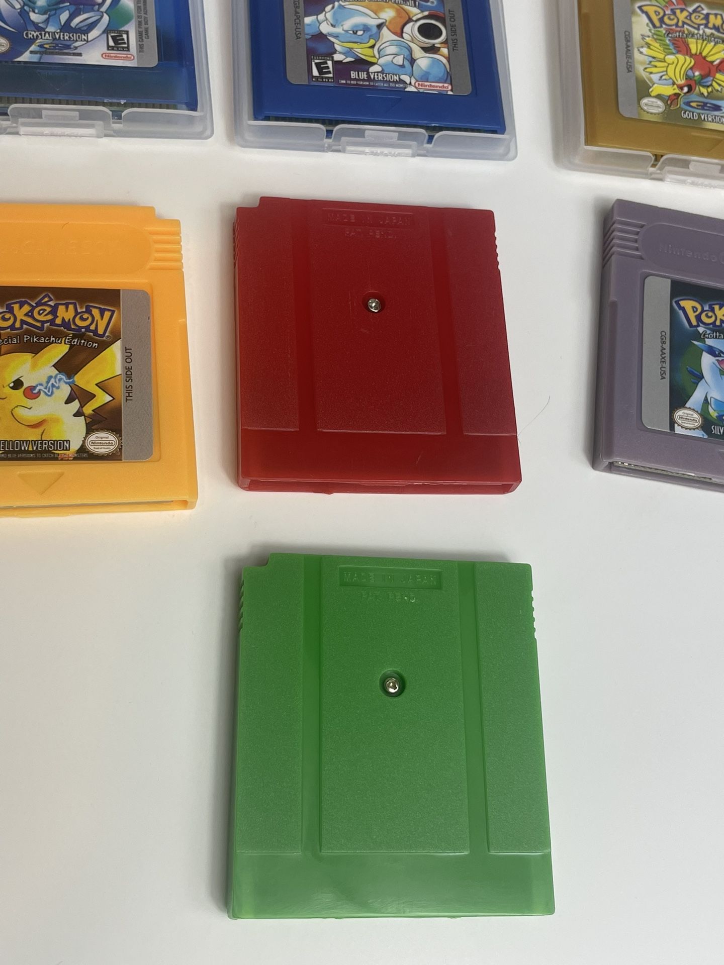 Pokemon Gameboy Red, Green, Blue, Yellow, Silver, Gold, Crystal for Sale in  Huntingtn Sta, NY - OfferUp