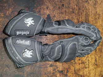 Gargoyle Motorcycle Riding Gloves Large