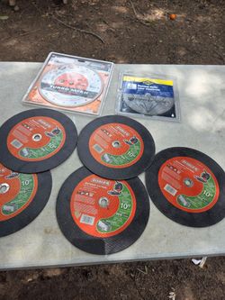 Discos de corte masonry 10" y 8" Brand New Never Used $80 everthing pick up only área jersey village 77O41 b serious pls