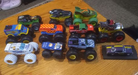 Hot Wheels Monster Truck Toy Car Collection