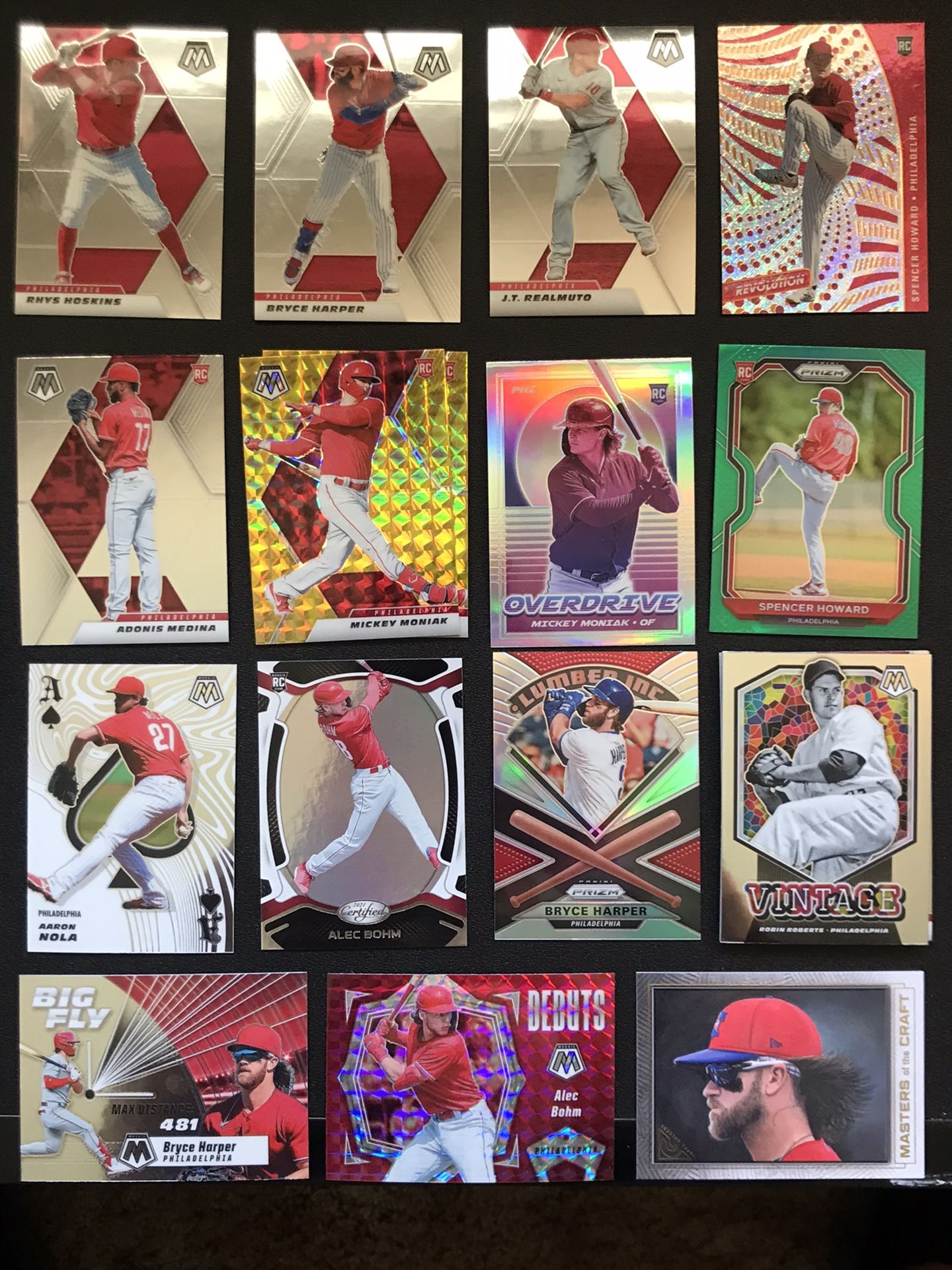 PHILADELPHIA PHILLIES /CARD LOT 