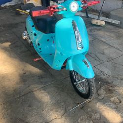 Two Stroke Moped