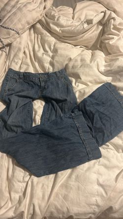 Y2K low rise bell bottoms