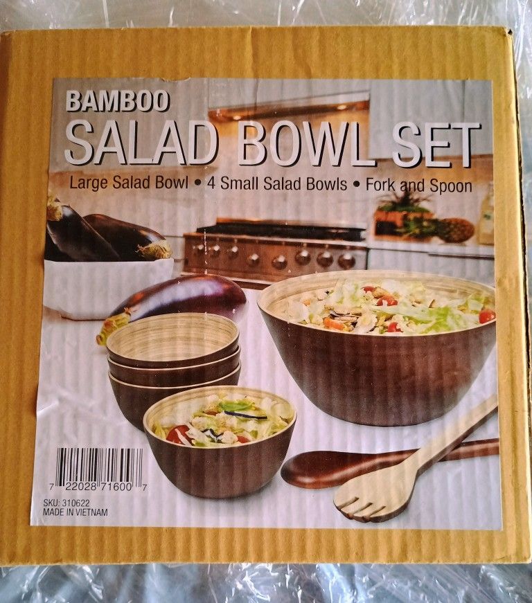 Bamboo Bowl Set