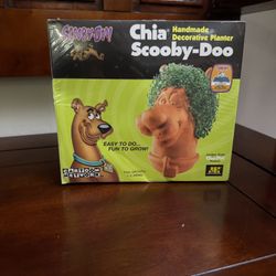 Vintage Chía Handmade Decorative Planter Scooby Doo