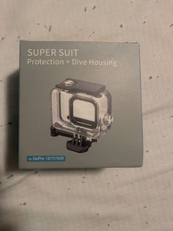 Brand New - GO PRO Super Suit Protection Plus Dive Housing For Go Pro 9/10/11/12