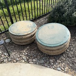Septic Tank Riser and lid