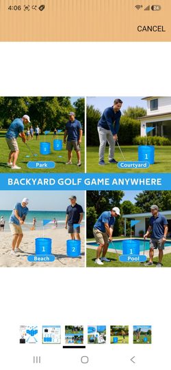 NEW Backyard Golf Game