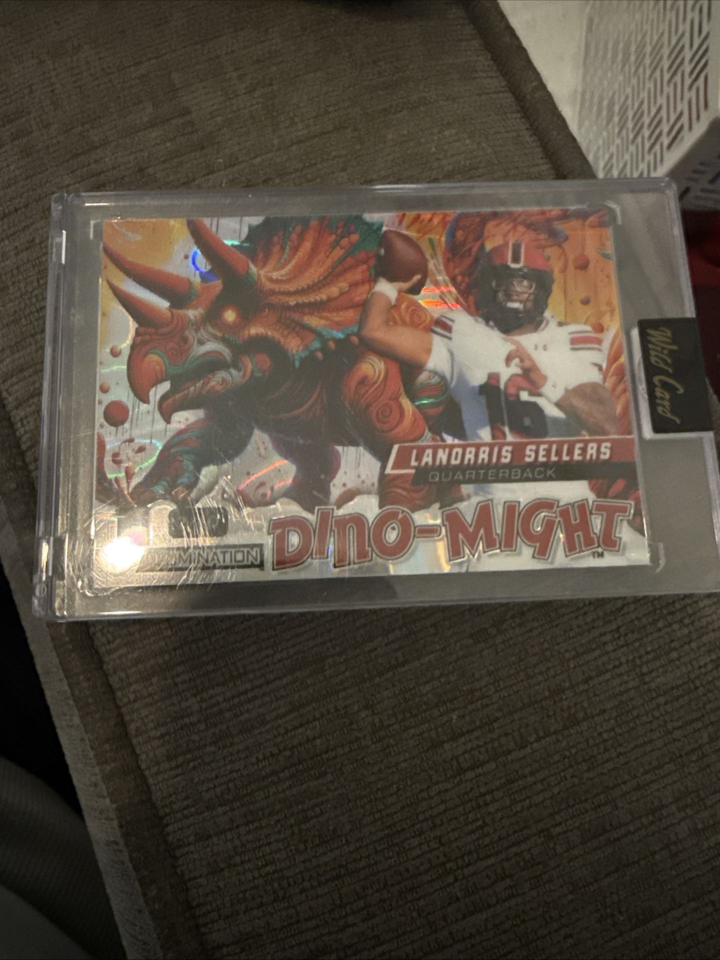 Lanorris sellers Dino Might Card