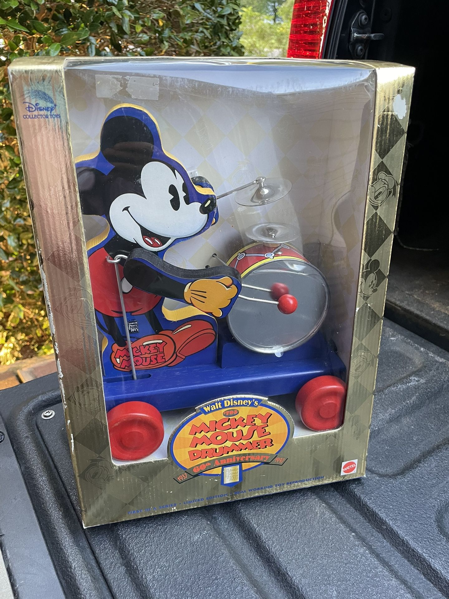 Vintage Mickey Mouse drummer 60th anniversary Limited edition New in box