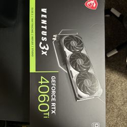 MSI RTX 4060ti 8gb