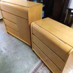 Water Fall Design Maple Wood Changing Table And Dresser 