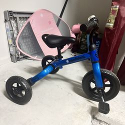 Confident Toddler Tricycle To Bicycle