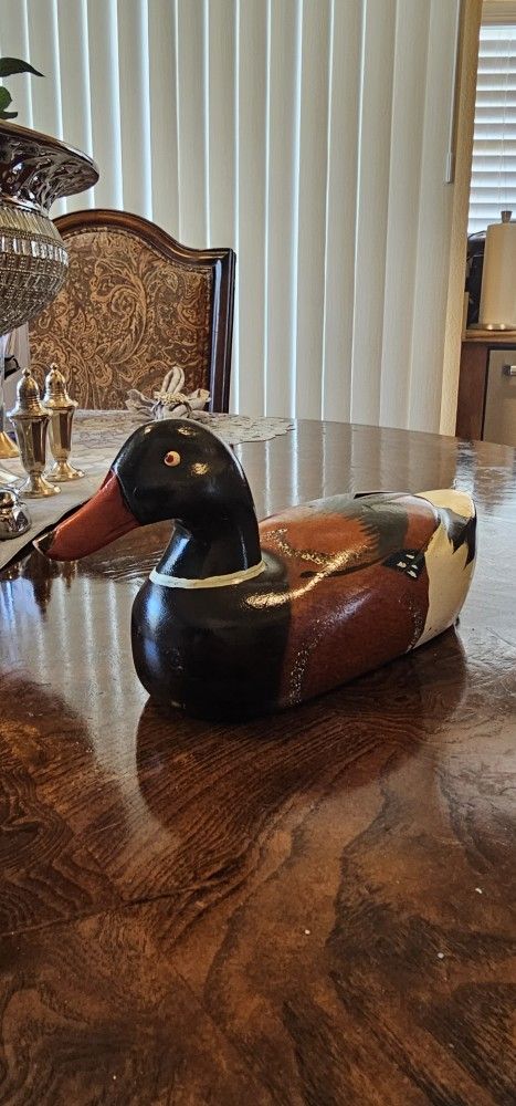 Duck Phone Wood Vintage / Man Cave / Decor / Living Room / Bar / Saloon / Furniture / Collectible / Memorabilia / Antique / Jersey Shore