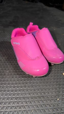 Girls Soccer Cleats-Carters Pink Size 8