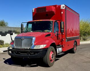 AUCTION SAT 3PM - 2013 International DuraStar 4300 Refrigerated Box Truck