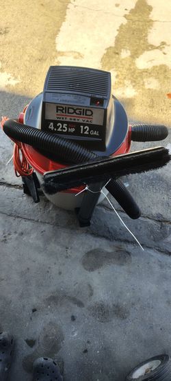Ridgid wet n dry vacuum