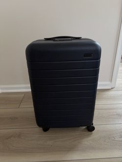 Away Carry-On Suitcase – Blue + Battery & Packing Cubes – $160 OBO