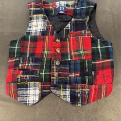 Vintage Baby GAP Toddler Holiday Vest