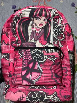 Monster high Backpack Draculaura 16”