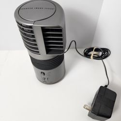 Sharper Image SI649 Professional Ionic Air Purifier & Fan Portable Tower AC/Battery