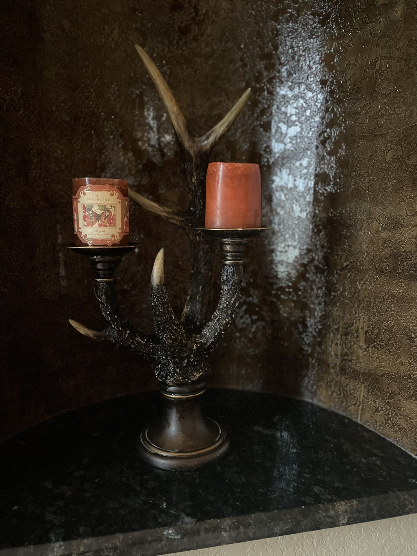 Uttermost Stag Antler Candle Holder