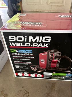 Lincoln flux/mig welder