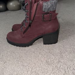 women’s boots with heel 