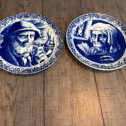Vintage Ceramic Wall Plates 
