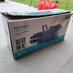 1 1/2 horsepower pool pump