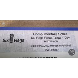 Six Flags Fiesta Texas  Tickets 