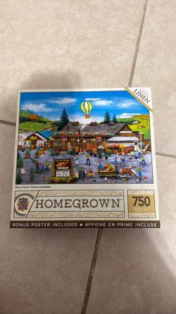 MasterPieces Homegrown Sunny Farms 750-Piece Jigsaw Puzzle