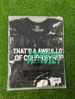 That’s A Awful Lot Of Cough Syrup Black T-Shirt Medium Large Extra Large
