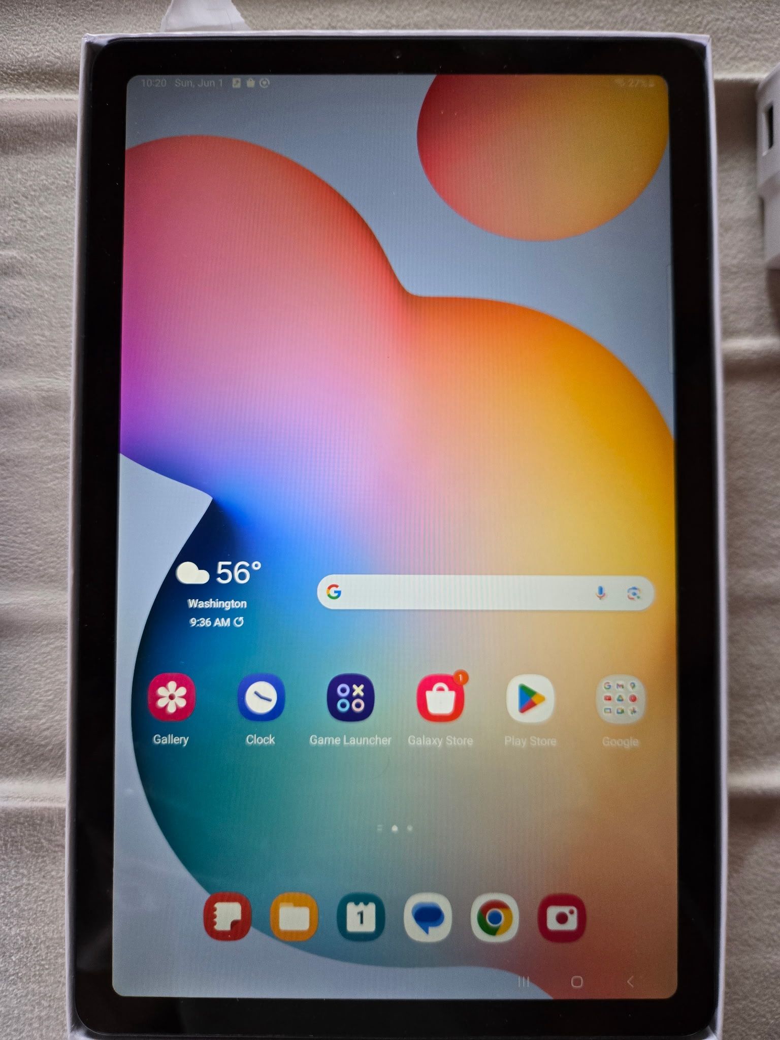 Samsung Tablet S6 Lite New In Box 128gb