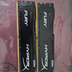 Fury hyper-x DDR4 RAM 16GB