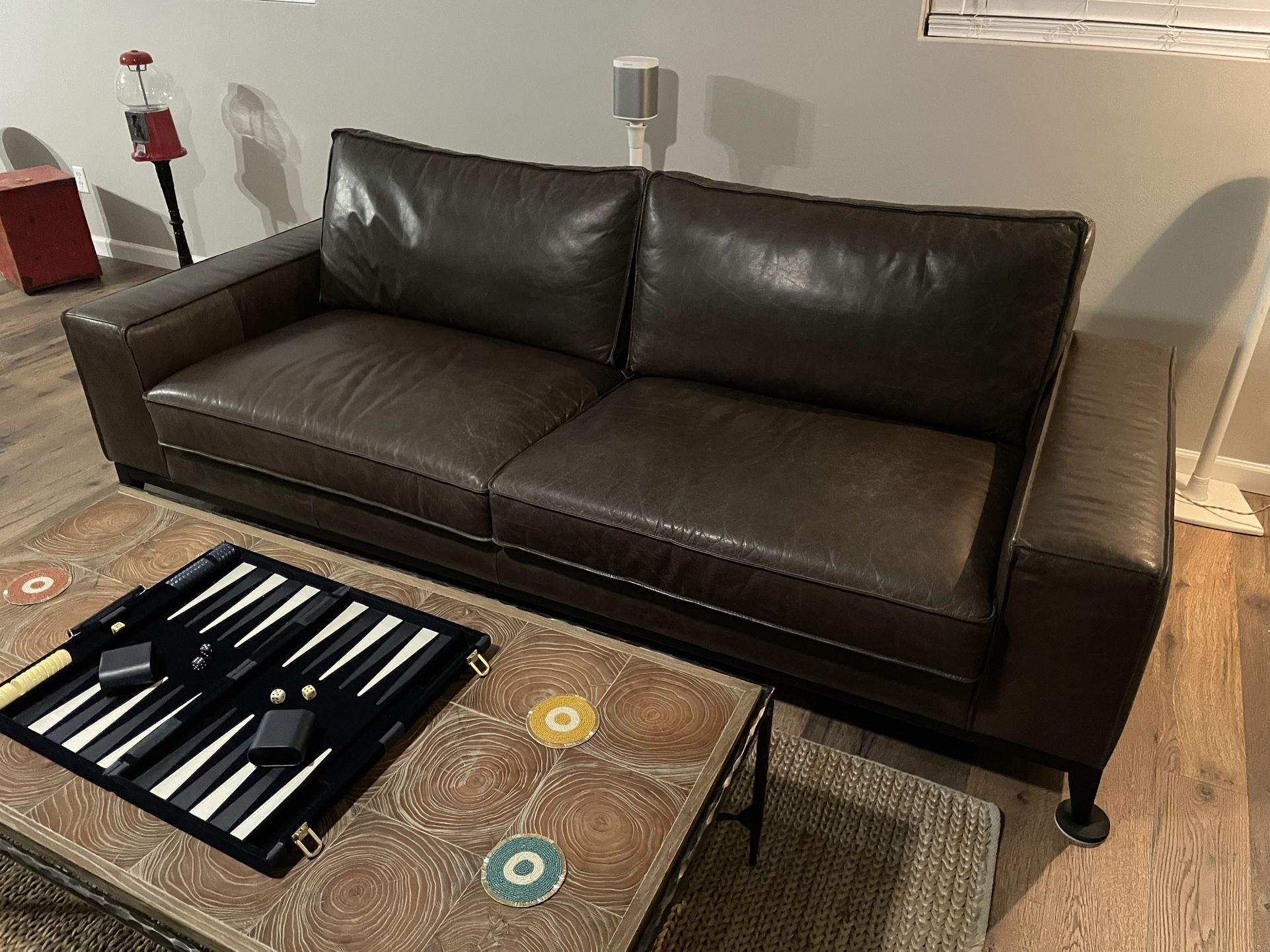 Genuine Leather Sofa 