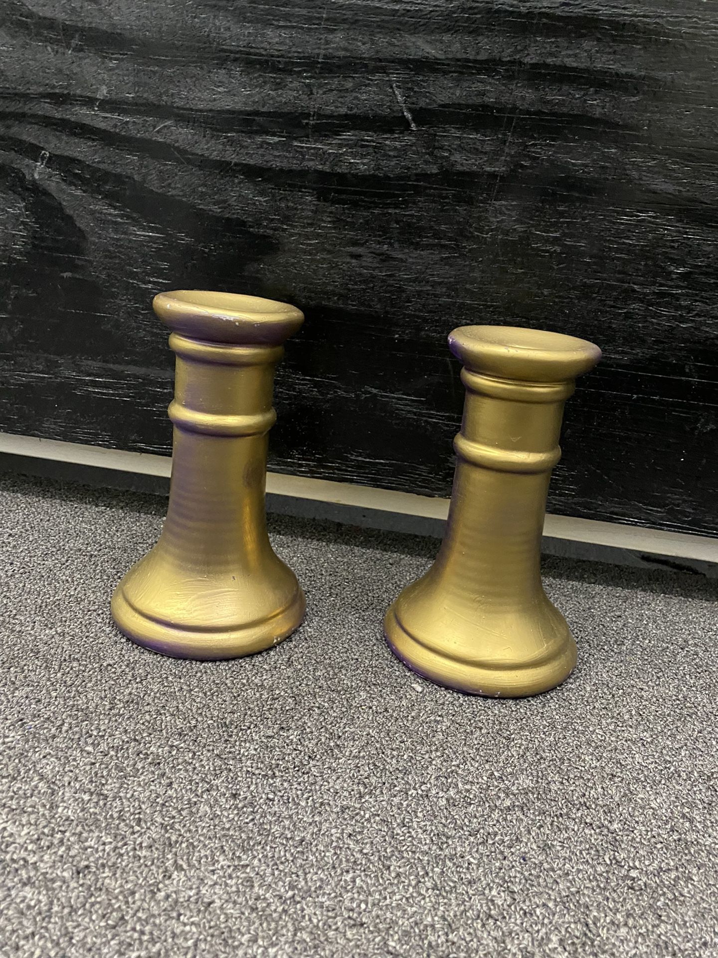 Gold Candle Holders