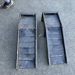 Auto car steel ramps Sturdy steel 5 tons 5000lb capacity