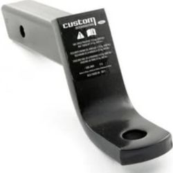 FORD OE Trailer Hitch Ball Mount 2 1/4" Rise x 4" Drop x 1" Hole, NEW