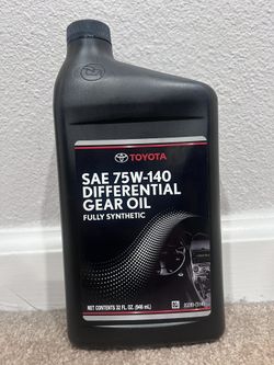 TOYOTA SAE 75W-140 DIFFERENTIAL GEAR OIL 1QT
