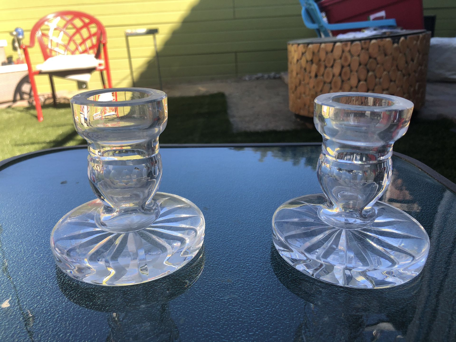 Waterford Crystal Candlestick Holders