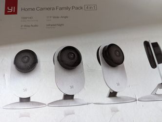 Yi home security camera family 4 pack