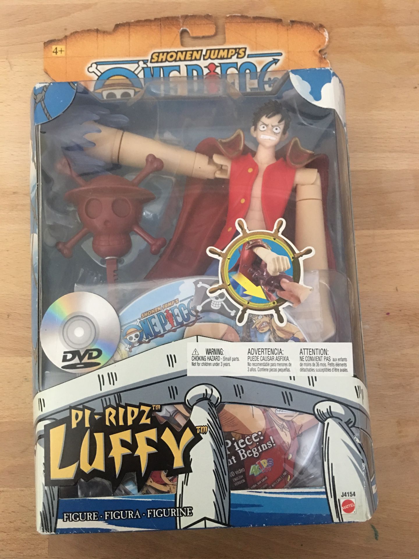 Pi ripz one piece luffy action figure brand new