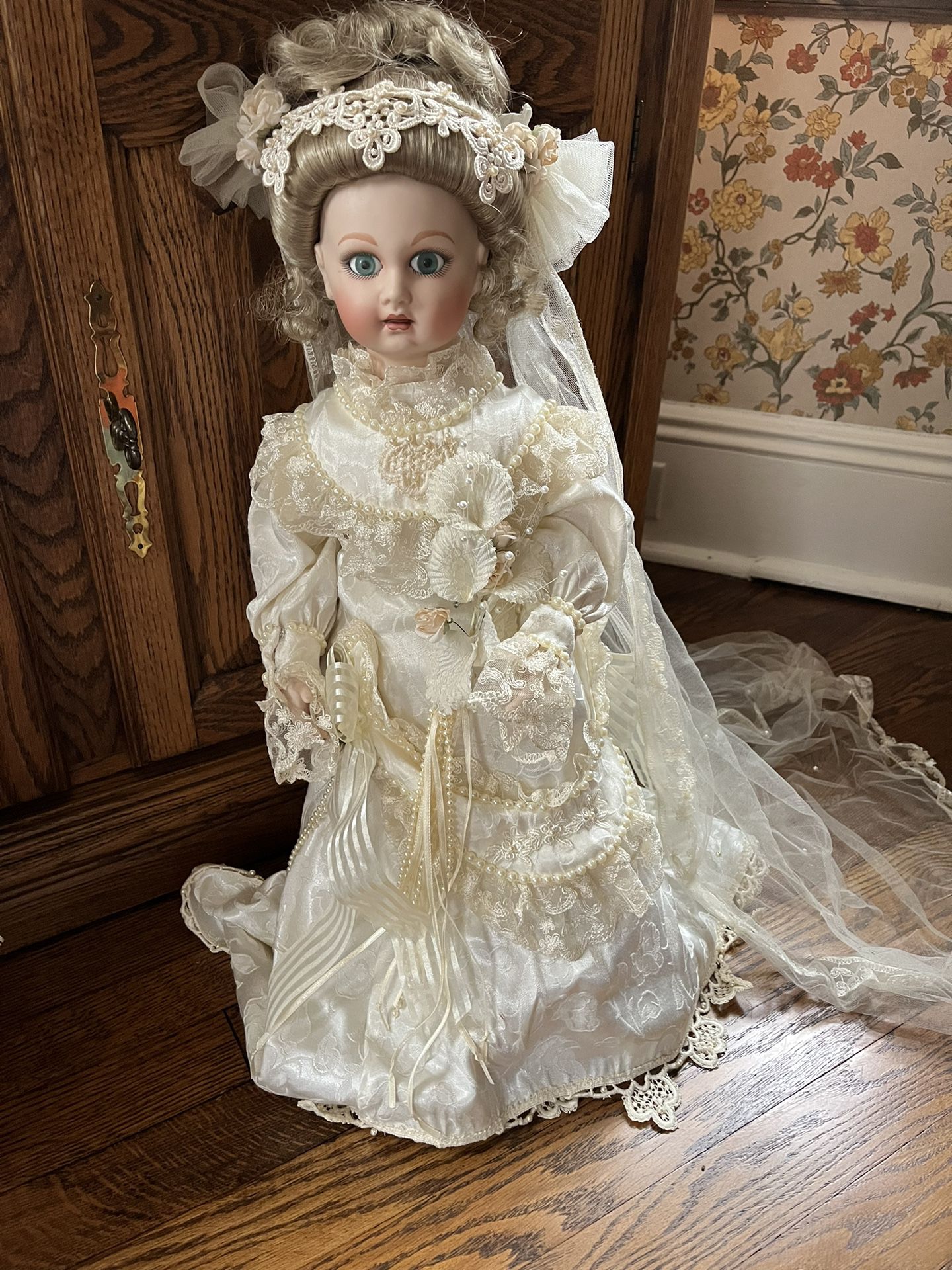 Vintage Doll — a Bride