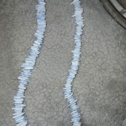  Vintage Hawaiian Hand Crafted Chipped Sea Shell Necklaces