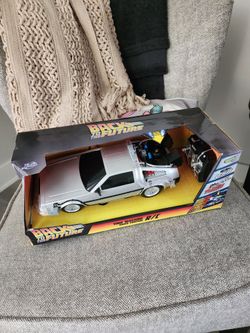 NEW Jada Back To The Future Time Machine DeLorean 1:16 Scale Radio Control R/C New