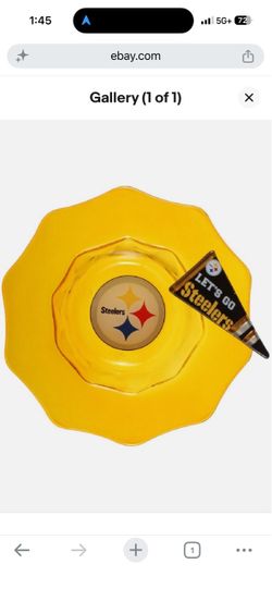 Pittsburgh Steelers dip bowl